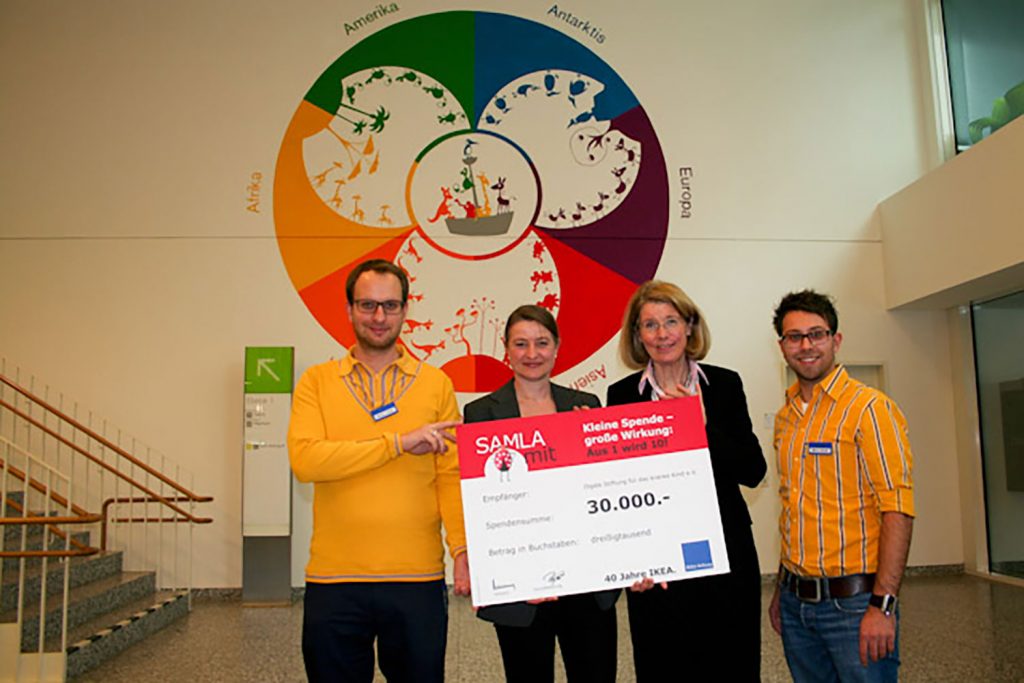 IKEA Stiftung spendet 30.000 € für die Klinikclowns