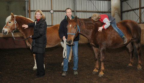 Olgäle-Stiftung finanziert auch in 2011 die Reittherapie