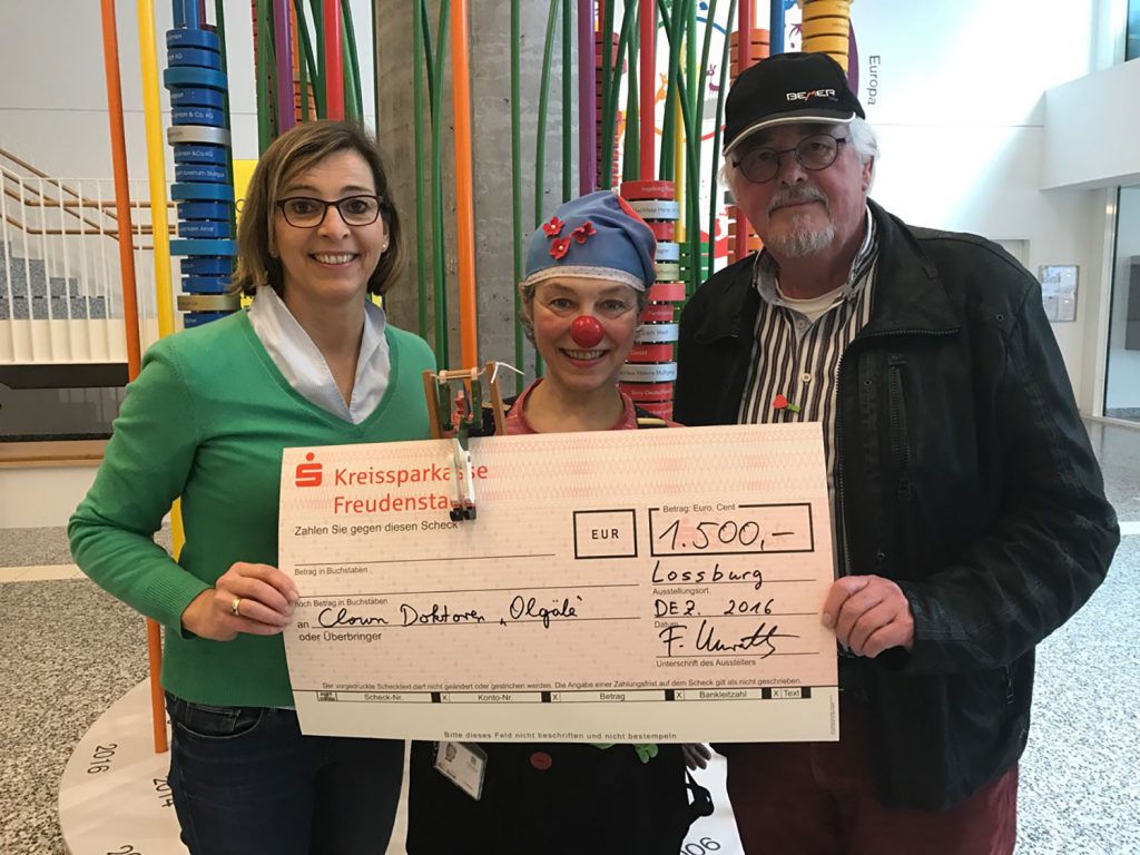 IMIN-Netzwerk spendet an die Olgäle-Stiftung