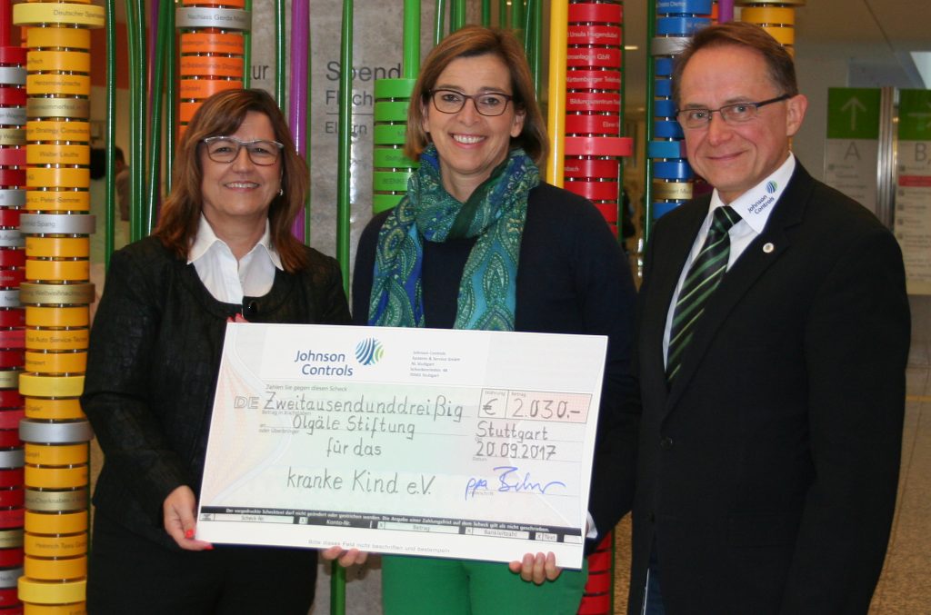 Johnson Controls spendet für die gute Sache