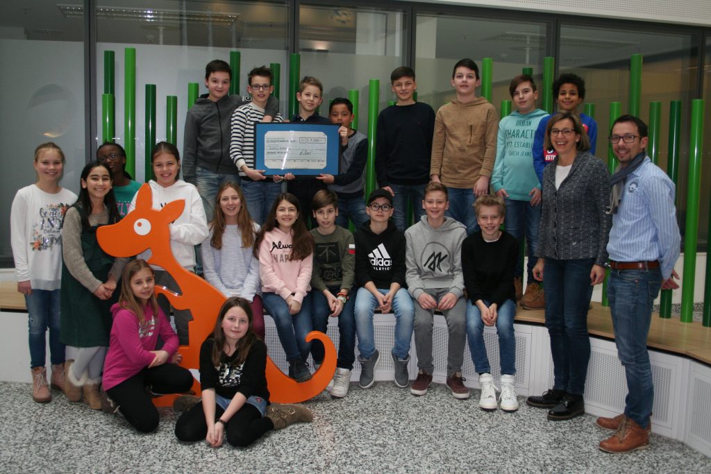 Schülerinnen und Schüler des Wirtemberg Gymnasium zu Besuch