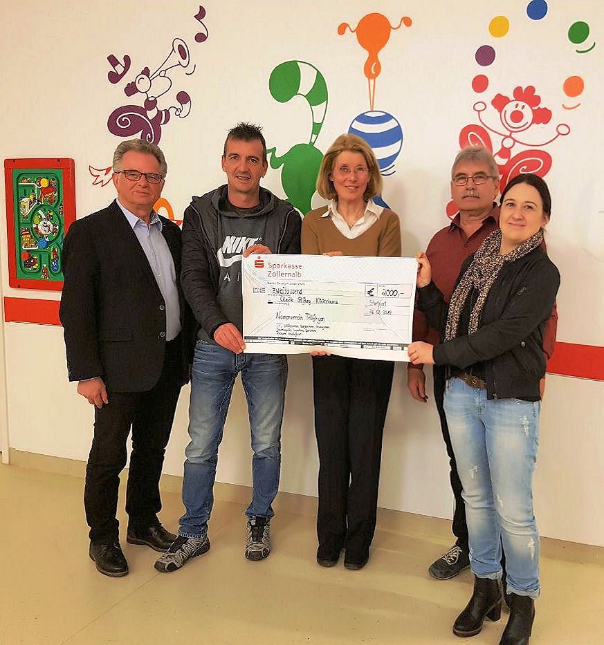 „Närrische“ Spende aus Trillfingen