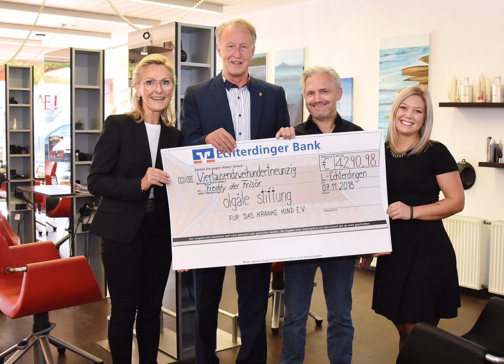 Benefizveranstaltung des Frisörsalons Freddy, Leinfelden-Echterdingen