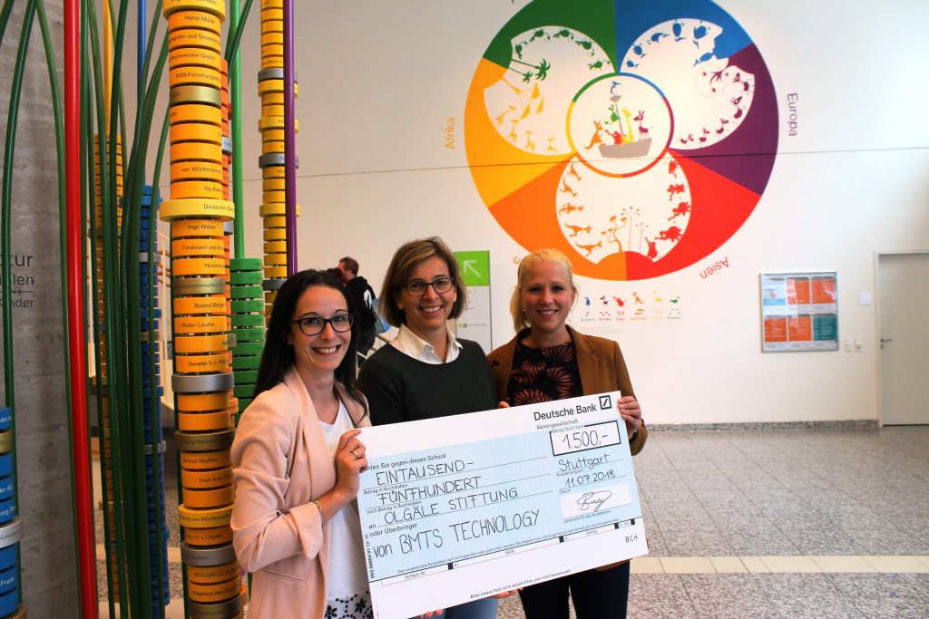 BMTS Technology Stuttgart spendet Verkaufserlös aus Werbemittelverkauf 
