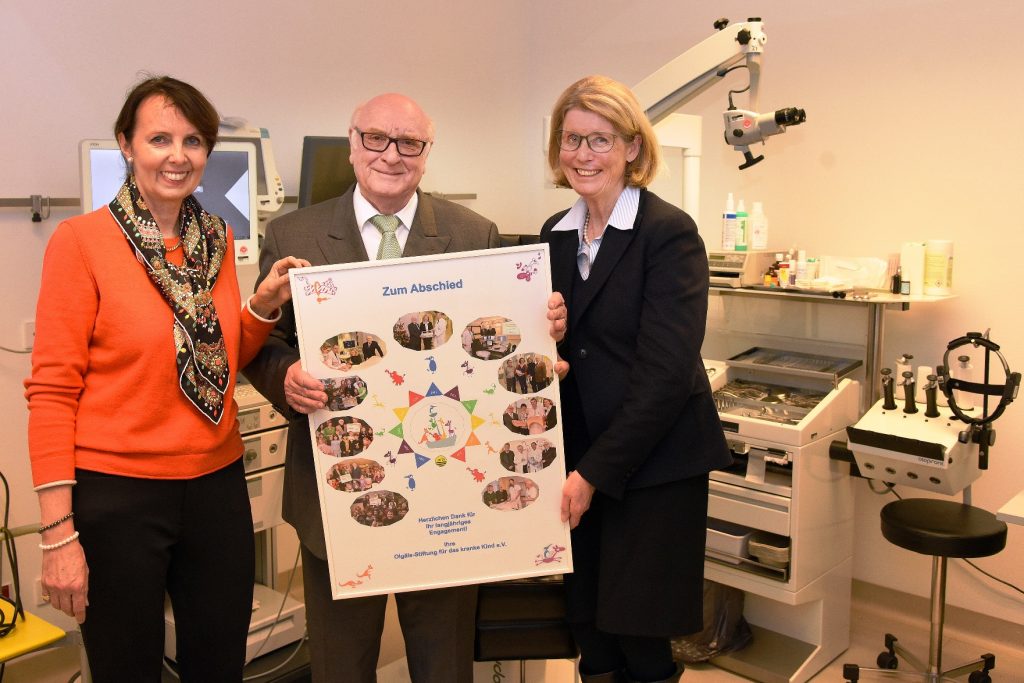 Stuttgart, Olgahospital, wtv-Verlag, Spendenübergabe an die Olgäle-Stiftung