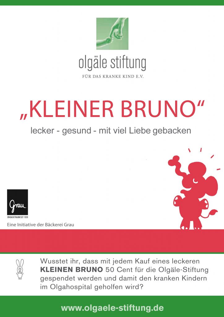 Bäckerei Grau backt „Kleine Brunos“
