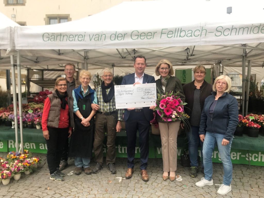 Auch dieses Jahr spendeten die Märkte Stuttgart einen großen Betrag