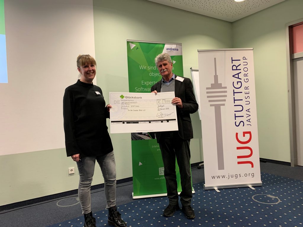 andrena object ag sammelt im Rahmen des ObjektForum Stuttgart für die kranken Kinder