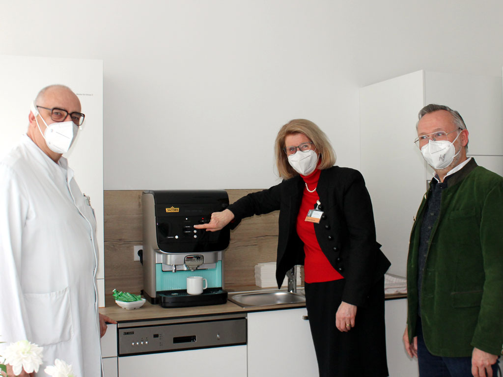 Hofmeister spendet Elternküche für die Kinderintensivstation