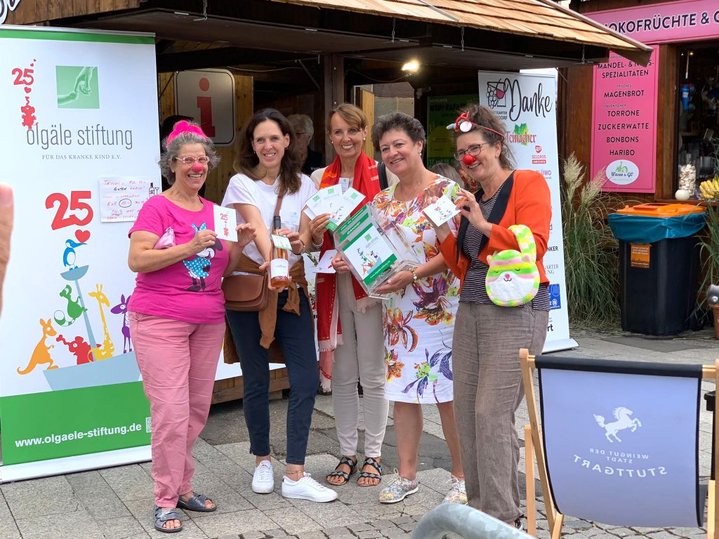 Erfolgreiche Benefiz-Aktion auf dem Stuttgarter Weindorf – Dank an Pro Stuttgart e.V. und die beteiligten Winzer