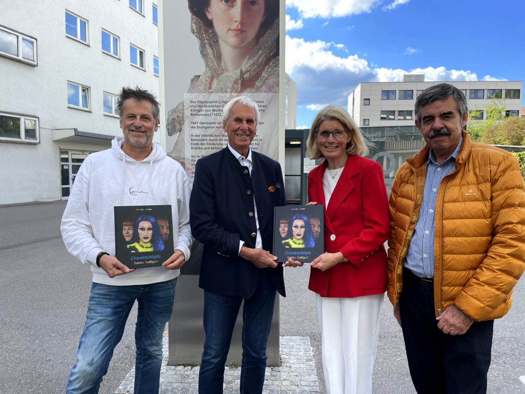 Charakterköpfe „Buntes Stuttgart“ – Versteigerung für den guten Zweck