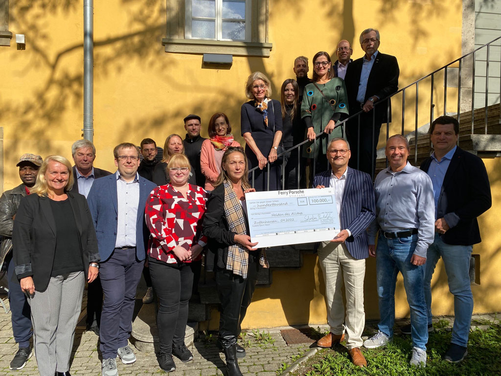 Ferry Porsche Stiftung unterstützt Helden des Alltags