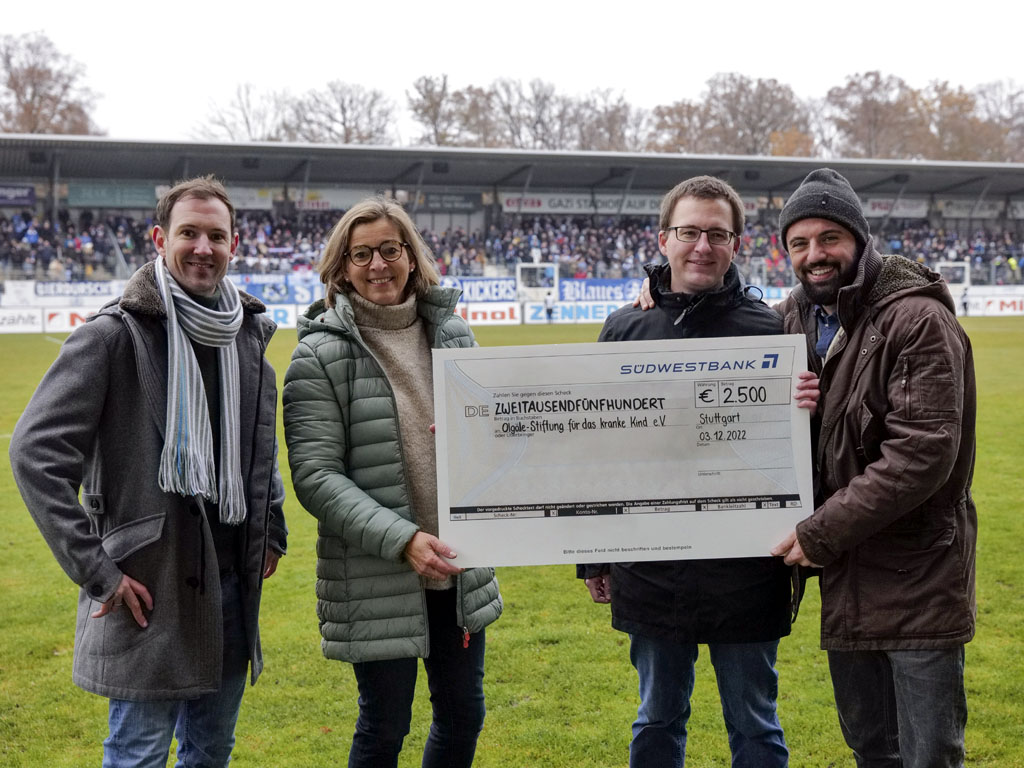 Benefizaktionen der Stuttgarter Kickers