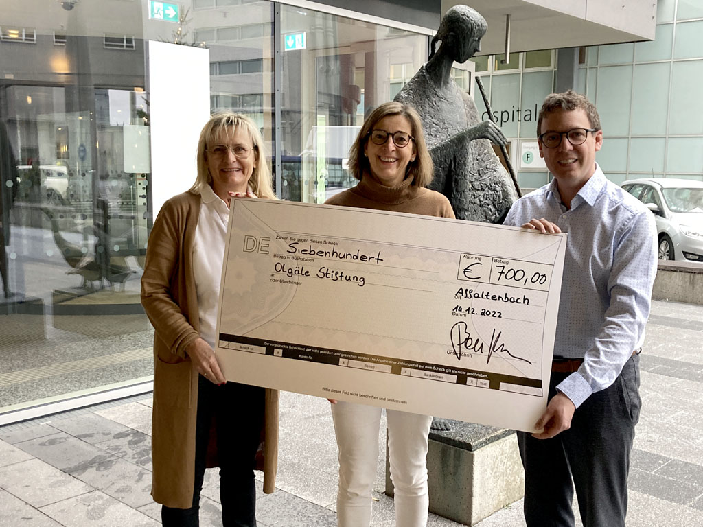 Gewerbe- und Handelsverein Affalterbach spendet Tombola-Erlös