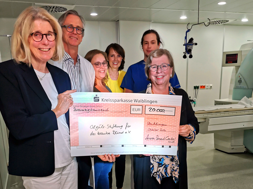 Firma Aeroxon spendet 20.000 Euro