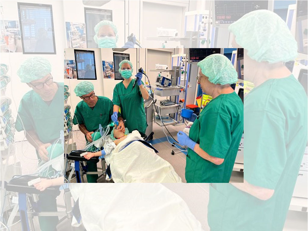 Videobronchoskop ermöglicht langen Atem