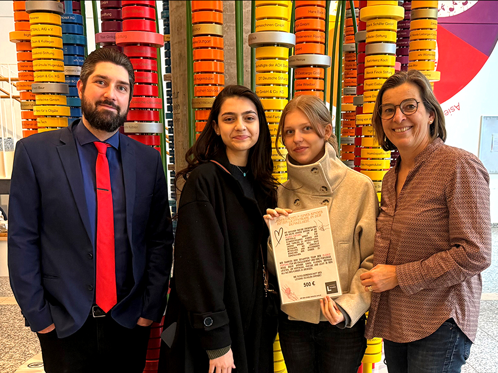 Spende der Lessing Schulen