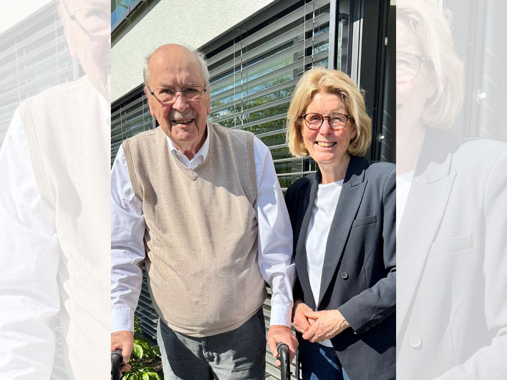 Spende zum 95. Geburtstag