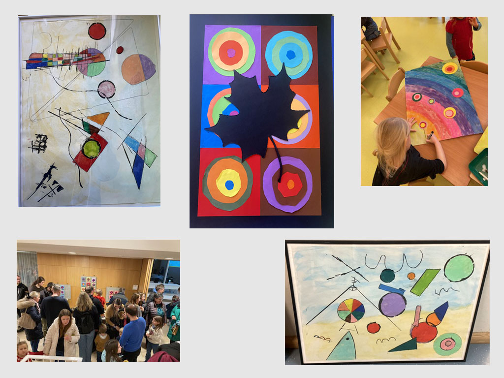 Vernissage mit Herz: Kinderkunst für die Olgäle-Stiftung