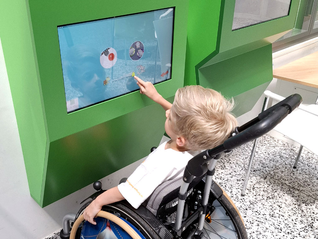 Fördervereine: Spielterminal für Rollstuhlfahrer