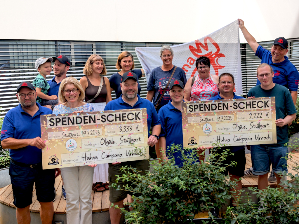 Treue Freunde Hahna Cumpana aus Urbach spenden erneut.