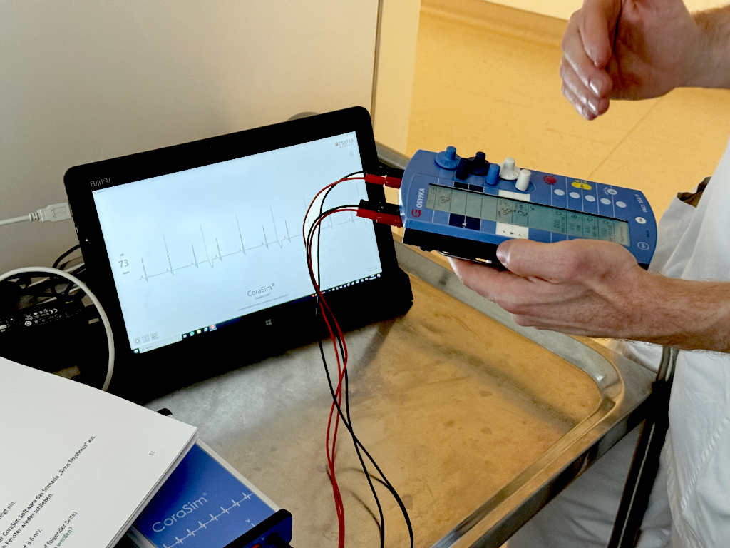 Interaktiver Herzsimulator für das Simulationszentrum STUPS