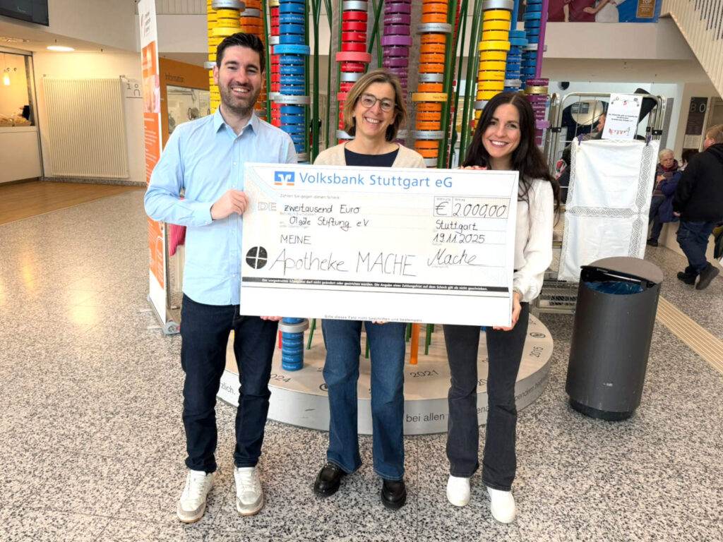 Apotheke MACHE unterstützt kranke Kinder mit Treue-Aktion